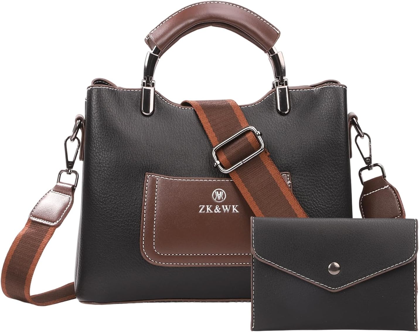 Handbags and Purses for Women Shoulder Tote Bags Top Handle Satchel with Adjustable Crossbody Strap