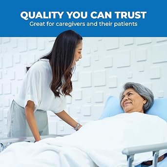Patient Aid Full Body Solid Fabric Lift Sling - Soft Padded Polyester Weave - Comfy and Safe Lifting for the Elderly, Bariatric, and Non-Weight-Bearing - Medium, 225lb. Maximum Carrying Capacity