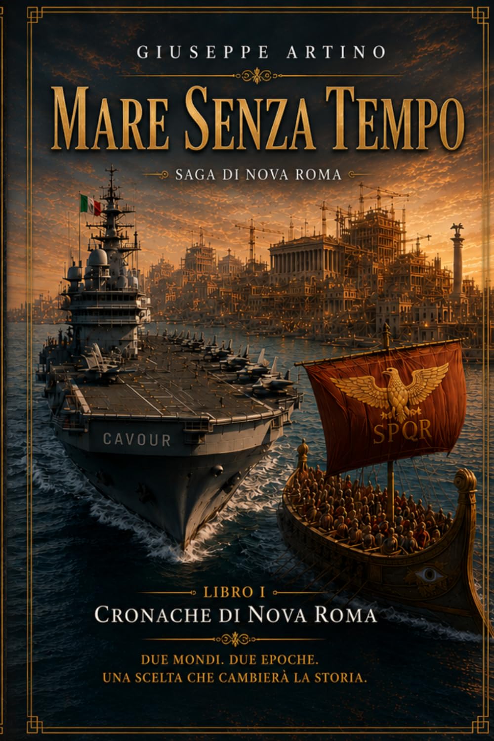 MARE SENZA TEMPO: Saga di Nova Roma LIBRO I - Cronache di Nova Roma