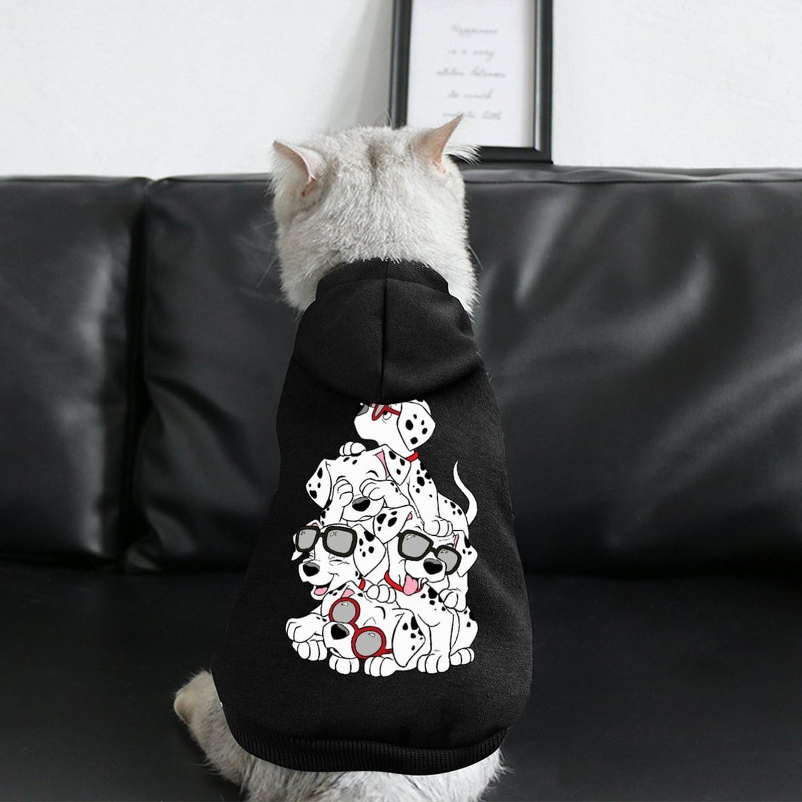 Amazon.co.jp: ペット服 犬服 猫服 パーカー 101匹わんちゃん フード