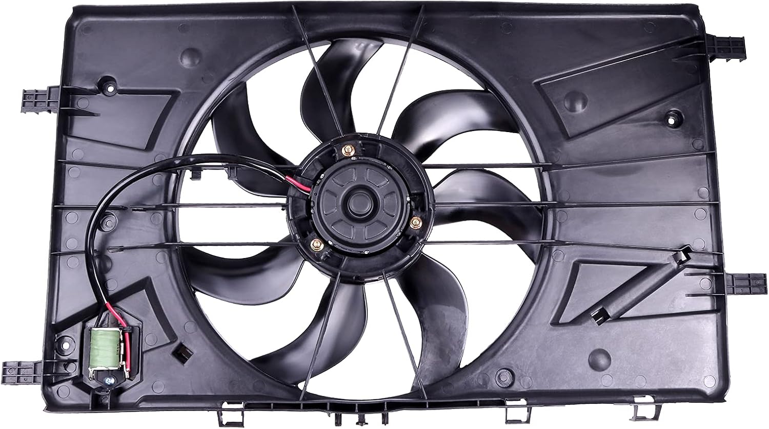 OCPTY Replacement Cooling Fan Assembly for Buick Verano Chevrolet Cruze
