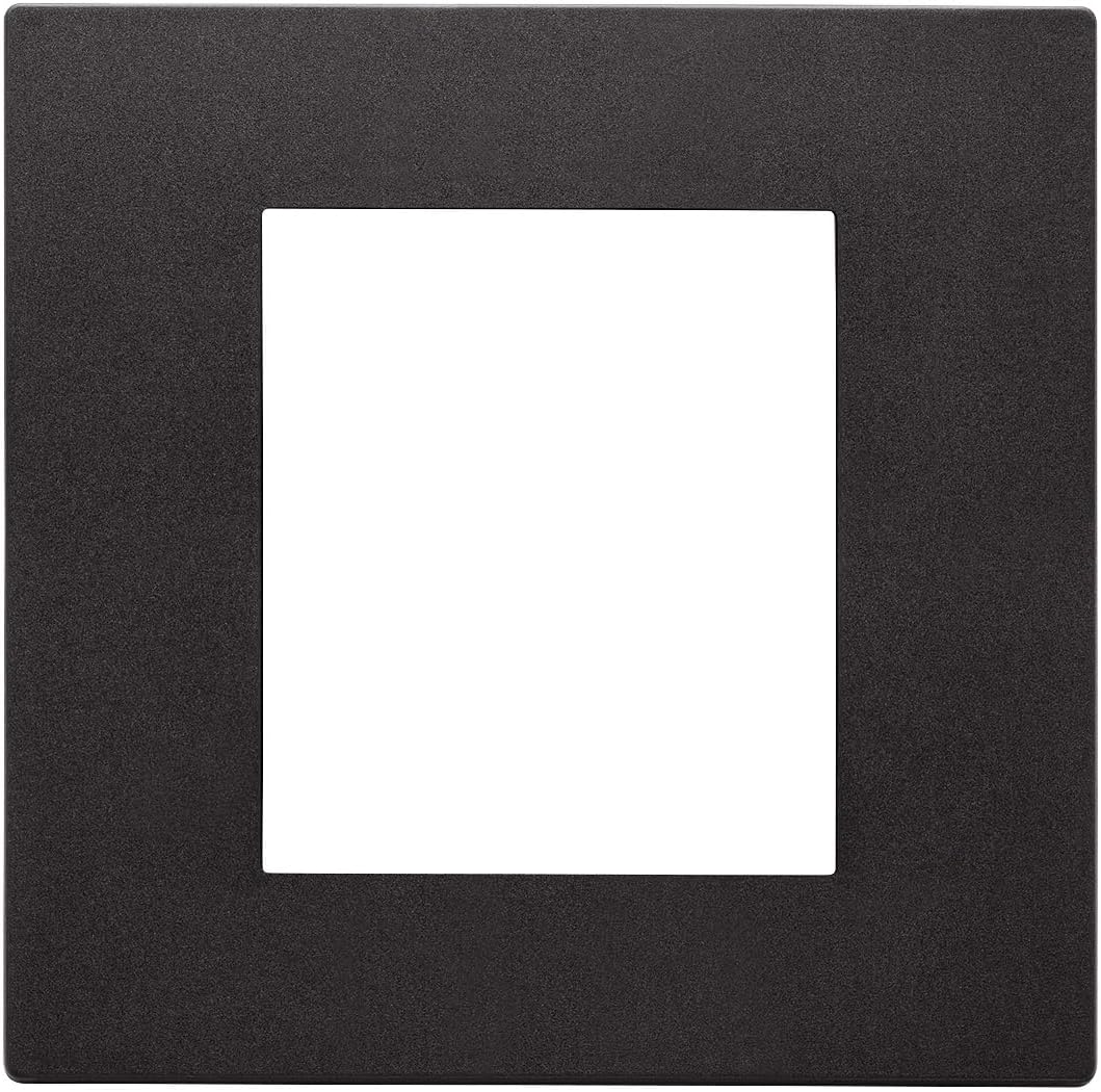 Vimar 30642.02 Linea Plate Series 2 Modules, Technopolymer, Black