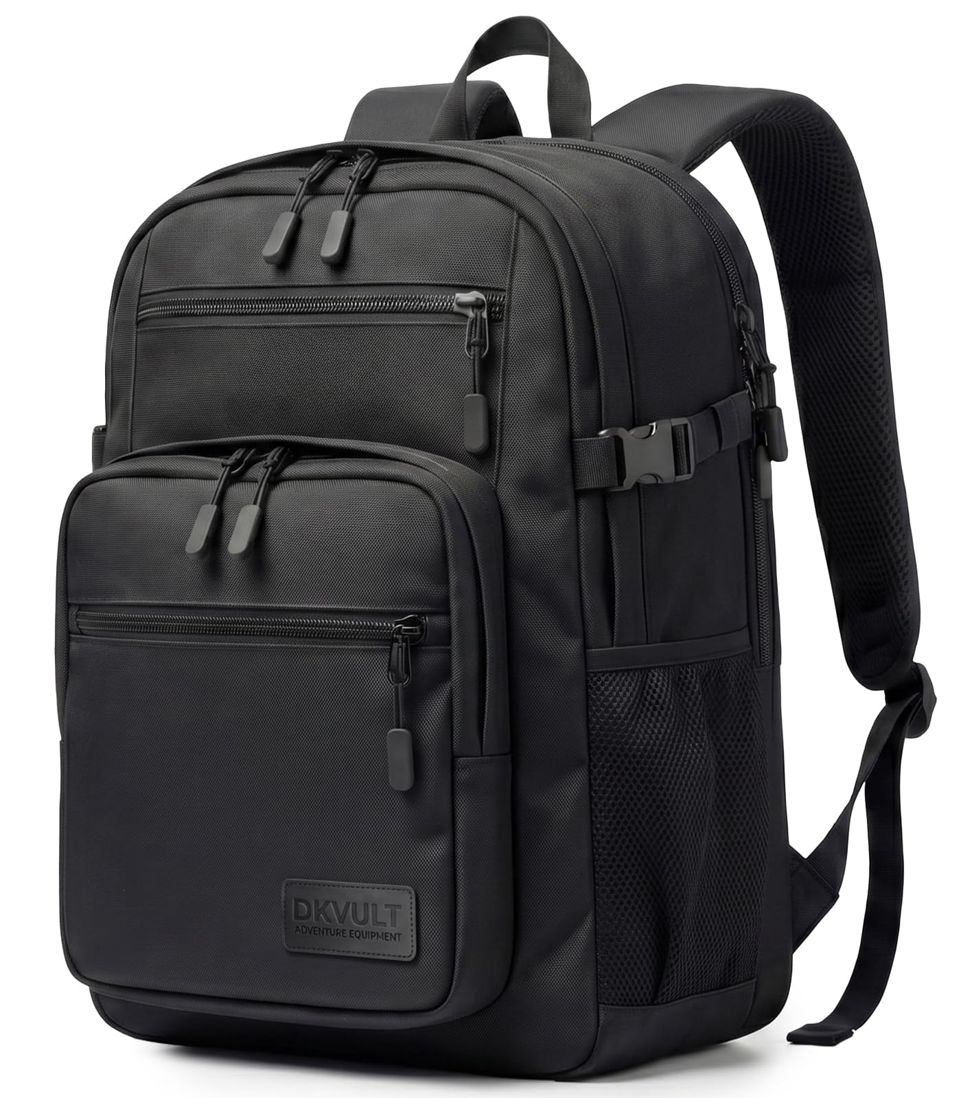 Photo 1 of DKVULT Laptop Backpack for Men - Black, Fits 15.6 Inch