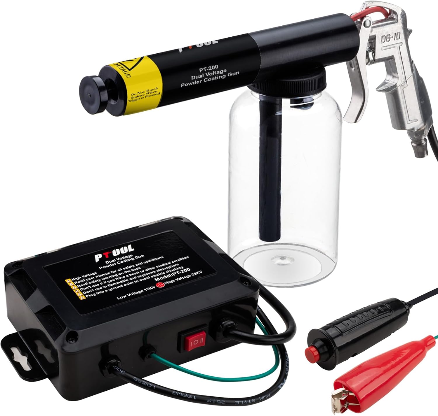 Powder Coating Gun System for Metal