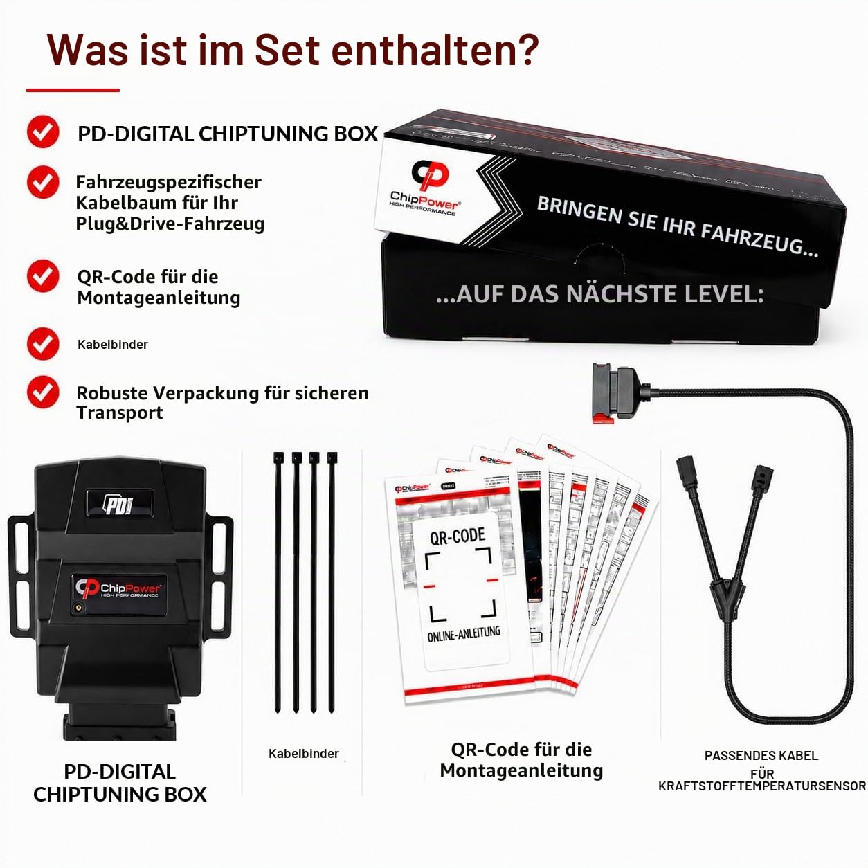 ChipTuning Box PDD für Passat B5 (3B/3BG) 1.9 TDI 1996-2005 Tuningbox