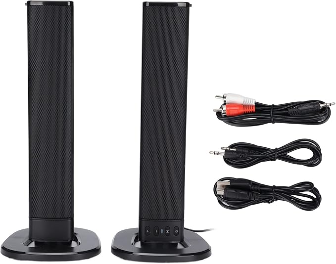 Tv Sound Bar, Tv Speaker Sound Bars for Tv with Subwoofer Home Audio