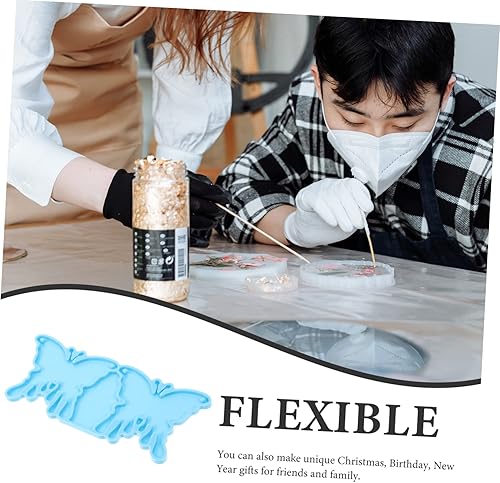 Miniatura 8 de COHEALI Molde epoxi para gotas para el oído, moldes epoxi, moldes de silicona para aretes, moldes de resina epoxi, moldes para hacer colgantes,