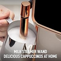 Vista 5 de Zulay Kitchen Magia Clasica - Máquina de café espresso totalmente automática con molinillo - Cafetera con pantalla táctil con operación de un solo