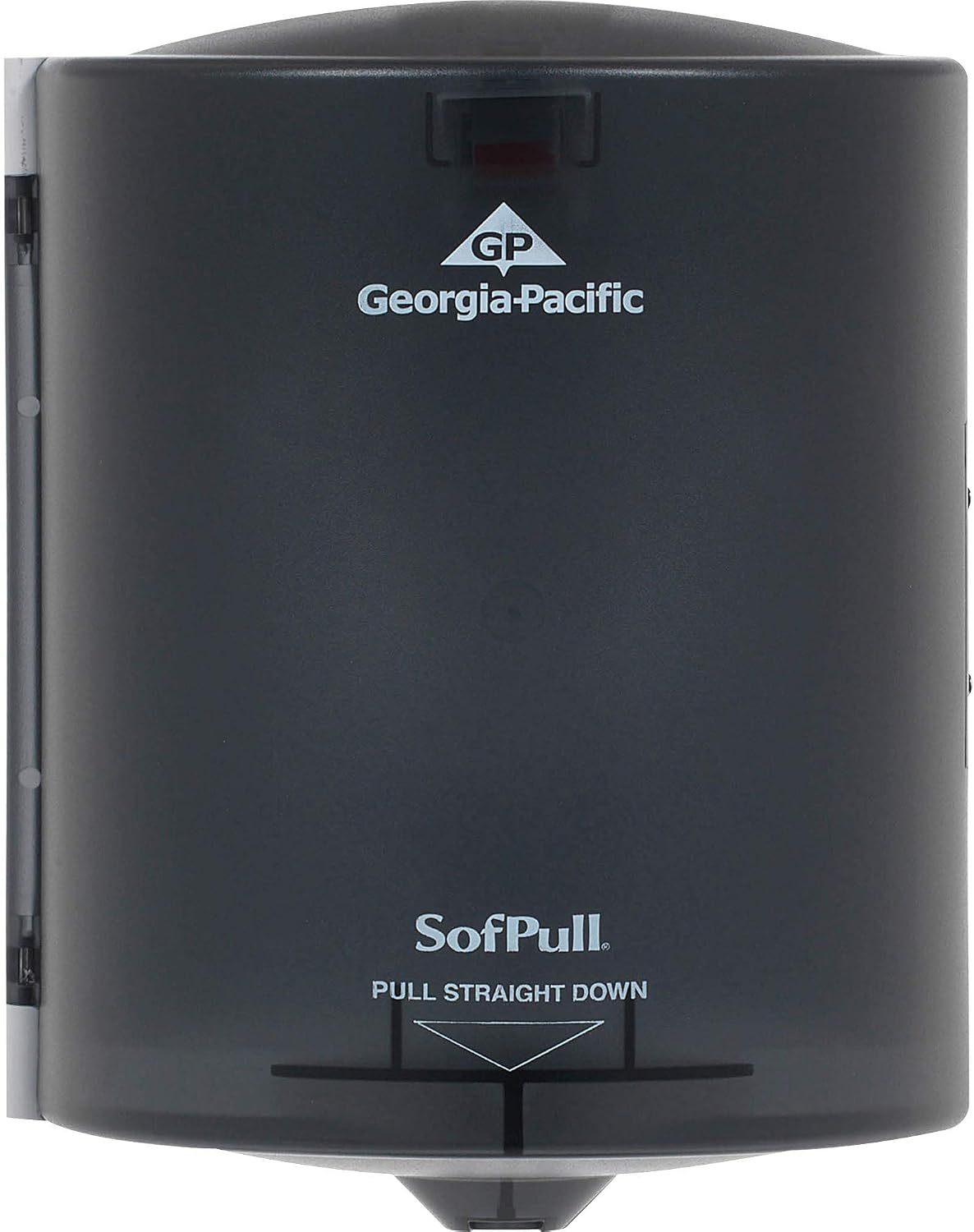 SofPull Junior Centerpull Paper Towel Dispenser by GP PRO (Georgia-Pacific), Translucent Smoke, 58008, 1 Dispenser, 7.10" W x 6.68" D x 10.77"