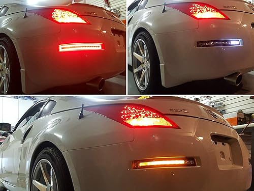 Vista 24 de Luz trasera LED "todo en uno" iJDMTOY para Nissan 350Z