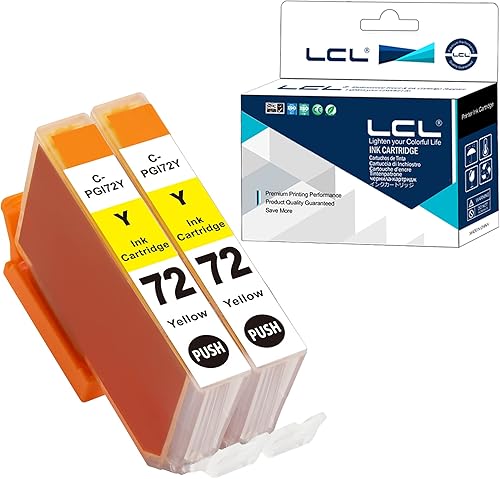 Miniatura 8 de LCL Cartucho de tinta de repuesto compatible para PGI-72 PGI-72PC Pro-10 Pro-10s (paquete de 2 fotos)