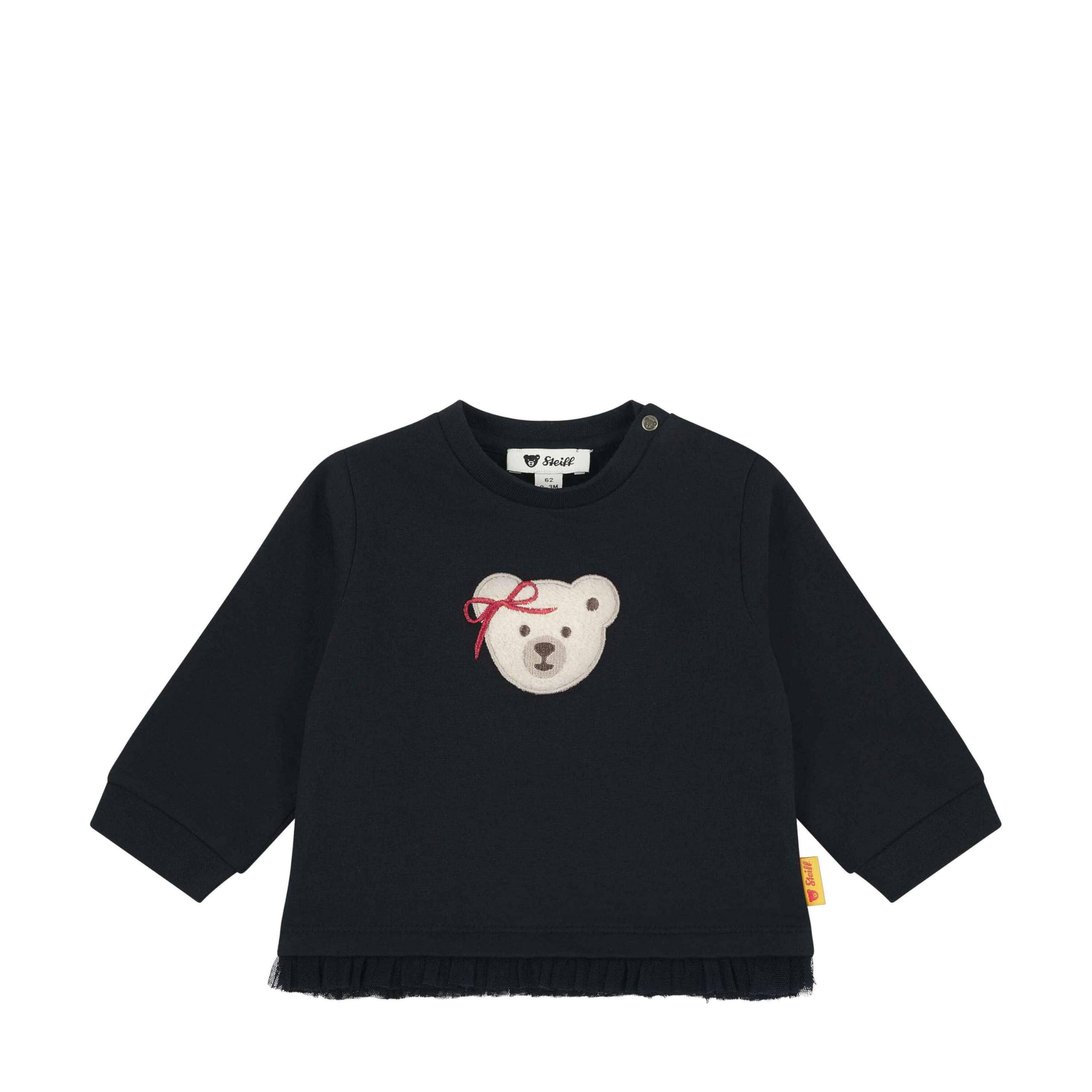 Steiff Baby - Mädchen Sweatshirt Sweatshirt