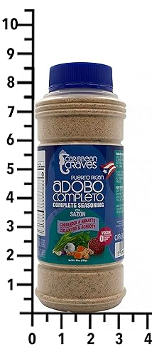 Miniatura 3 de Caribbean Craves - Adobo puertorriqueño completo condimento con cilantro y annatto 28oz | Vegano, 0 grasa, 0 colesterol, 0 calorías | 2 unidades