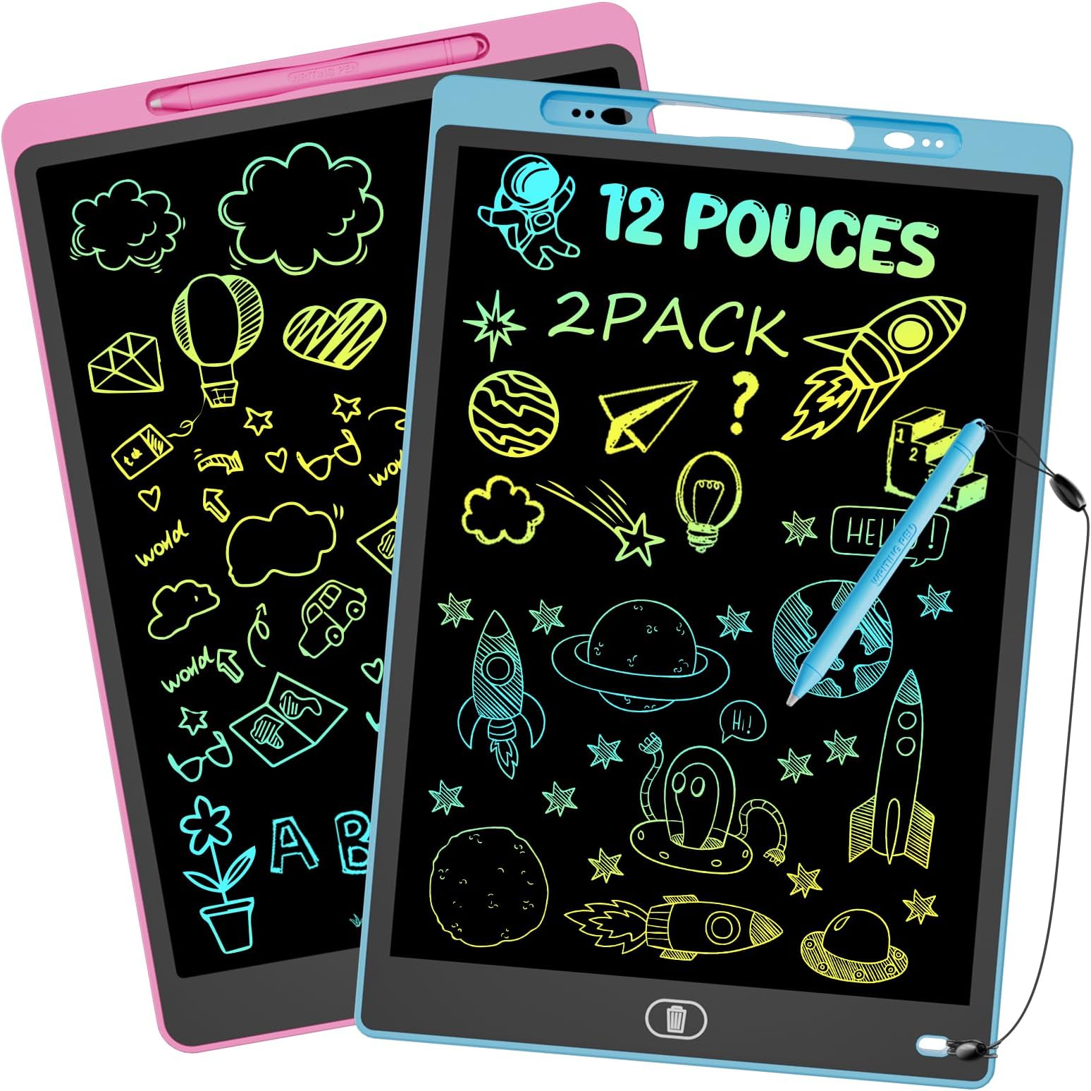 Tablette d'écriture LCD YOSOO 8,5 pouces pour enfants - Bloc-notes