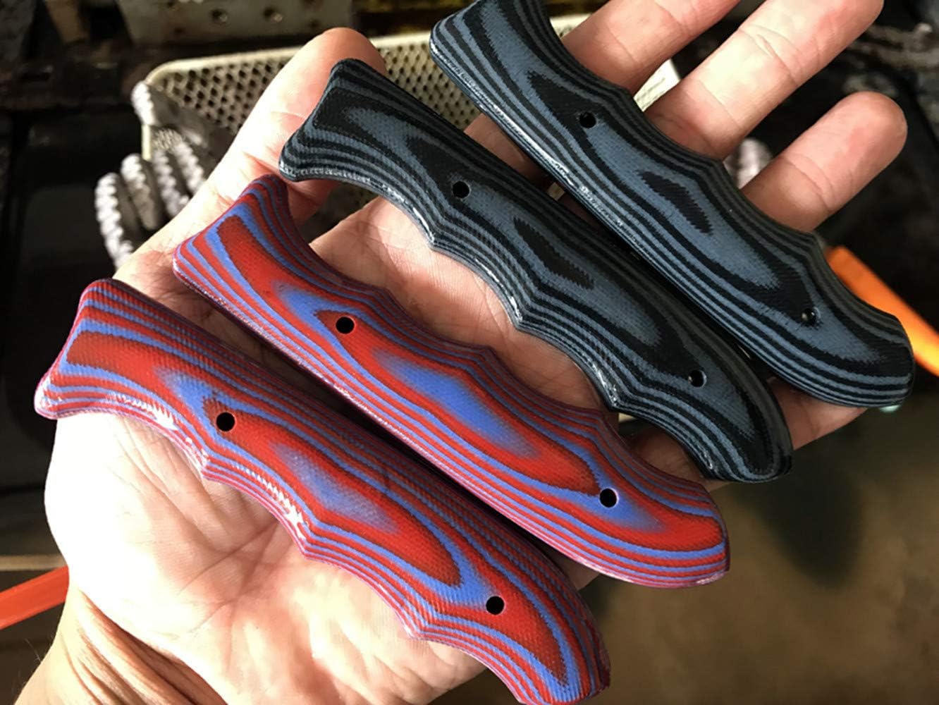 1pc G10 Knife Handle Slab Scale Knives Custom DIY Tool Glass Fiber Material for Knife Making Blanks Blades