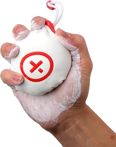Miniatura 2 de Chalk Sock 2 oz - Bola de tiza recargable de alta calidad - Hecho en Estados Unidos - Mejorador de agarre de grado de rendimiento para levantamiento