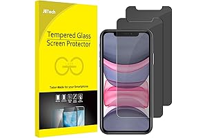 JETech Privacy Screen Protector: For iPhone 11 and iPhone XR Screen Security