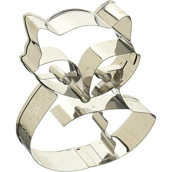 Birkmann 1010696110 Cookie Cutter Fox Fero Plastic Grey 5 x 3 x 2 cm