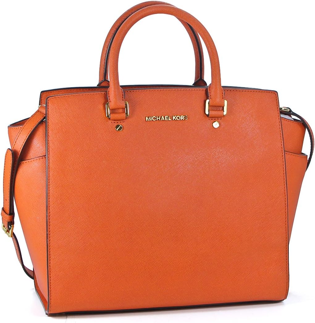 Michael Kors Selma Large North South Tote Burnt Orange
