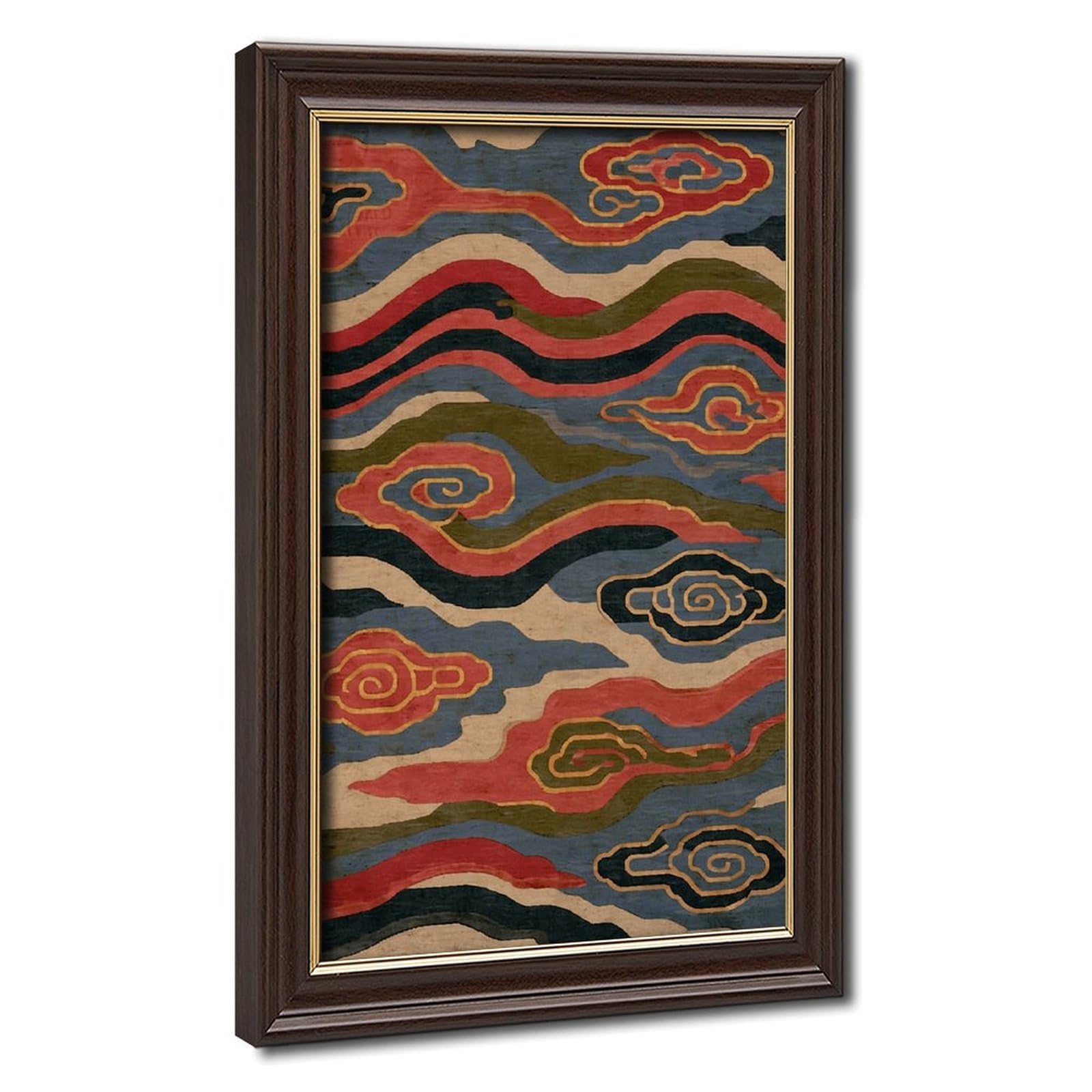 Traditional Chinese Auspicious Cloud Pattern Poster(1) Canvas Poster