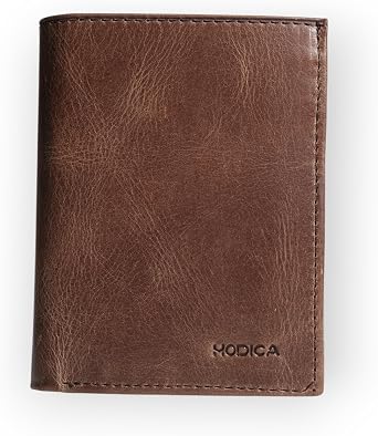 Modica  Eretna - Genuine Leather Coin Split Mens Wallet