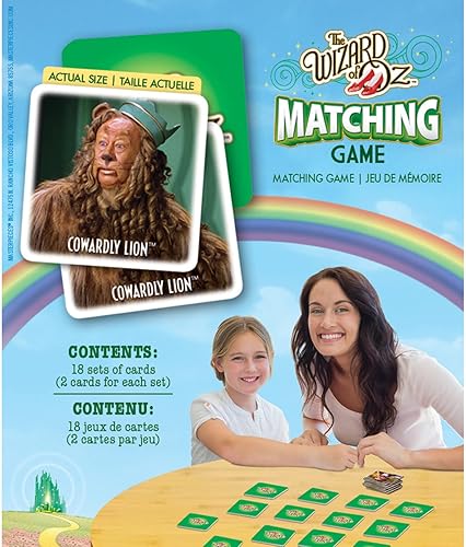 Miniatura 3 de MasterPieces Juegos para niños - El mago de Oz Juego de emparejamiento - Juego para niños y familia - Ríe y aprende