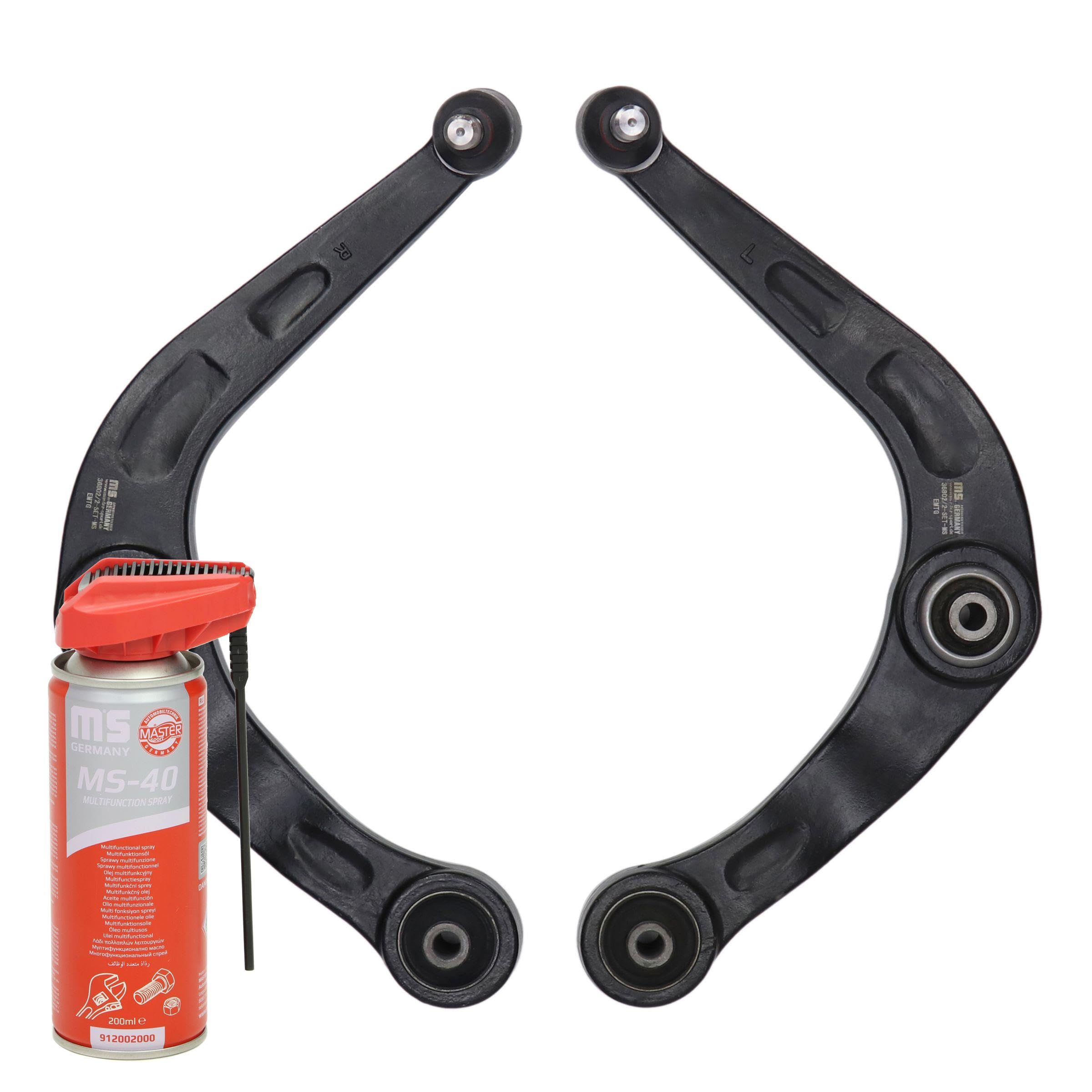 36802/2-SET-MSP Kit Juego de reparación brazo de suspensión Delantero 200ml