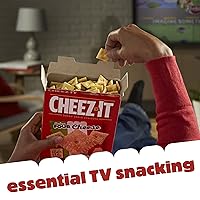 Vista 5 de Cheez-It Galletas de queso, galletas horneadas, aperitivos de oficina y niños, cuatro quesos italianos, caja de 12.4 onzas (1 caja)