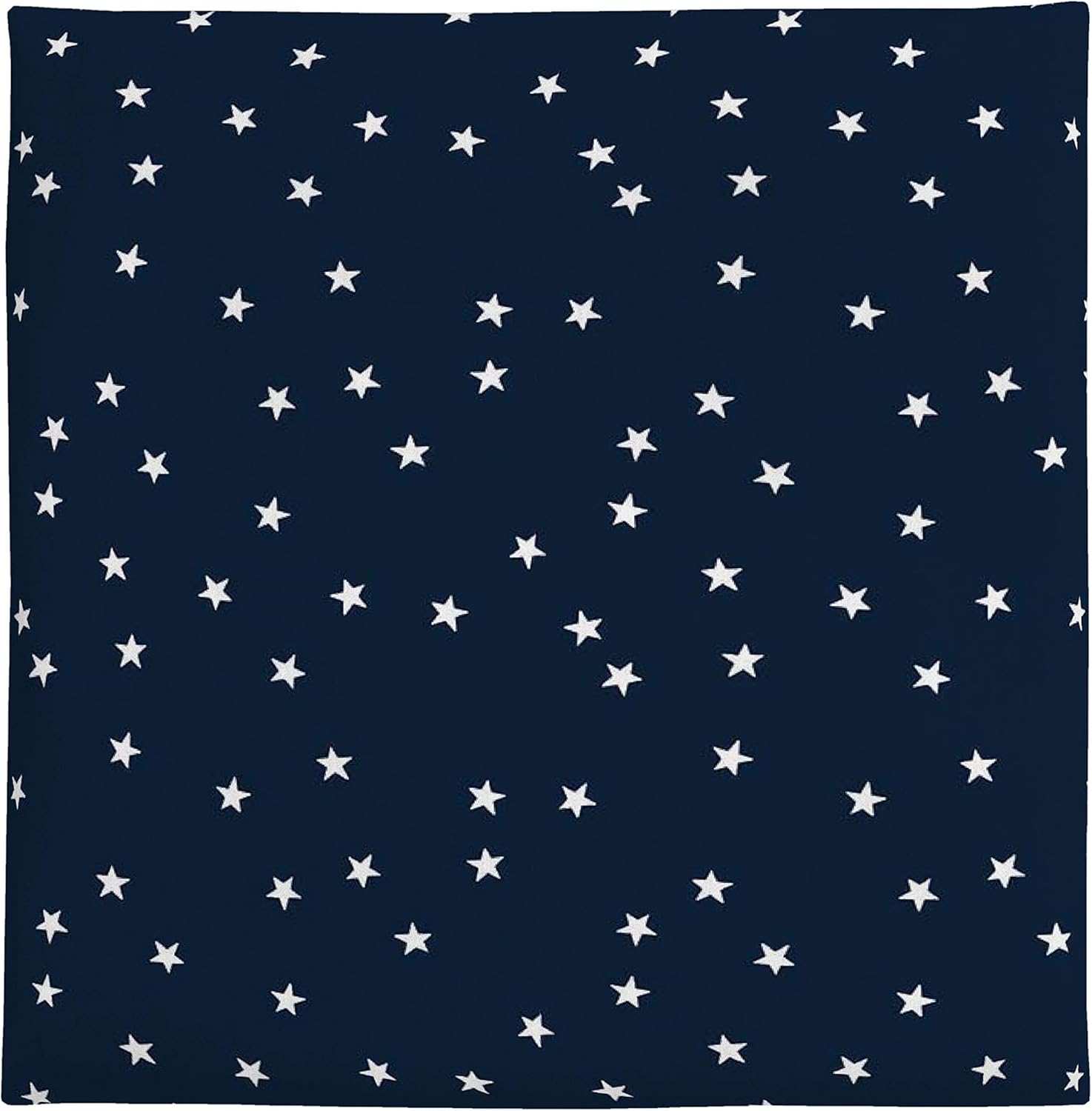 Carter's Navy w/White Stars Crib Sheet
