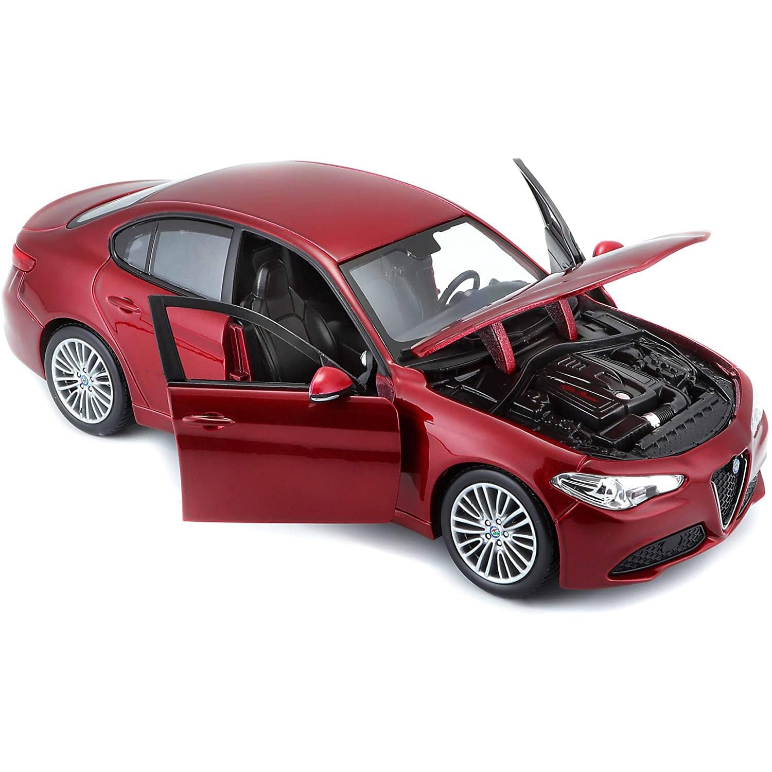 Bburago Brinquedo Alfa Romeo Giulietta Escala 1/24 Maisto Branco