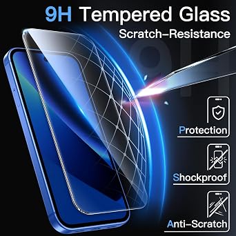 JETech Screen Protector for Google Pixel 10a, 3-Pack