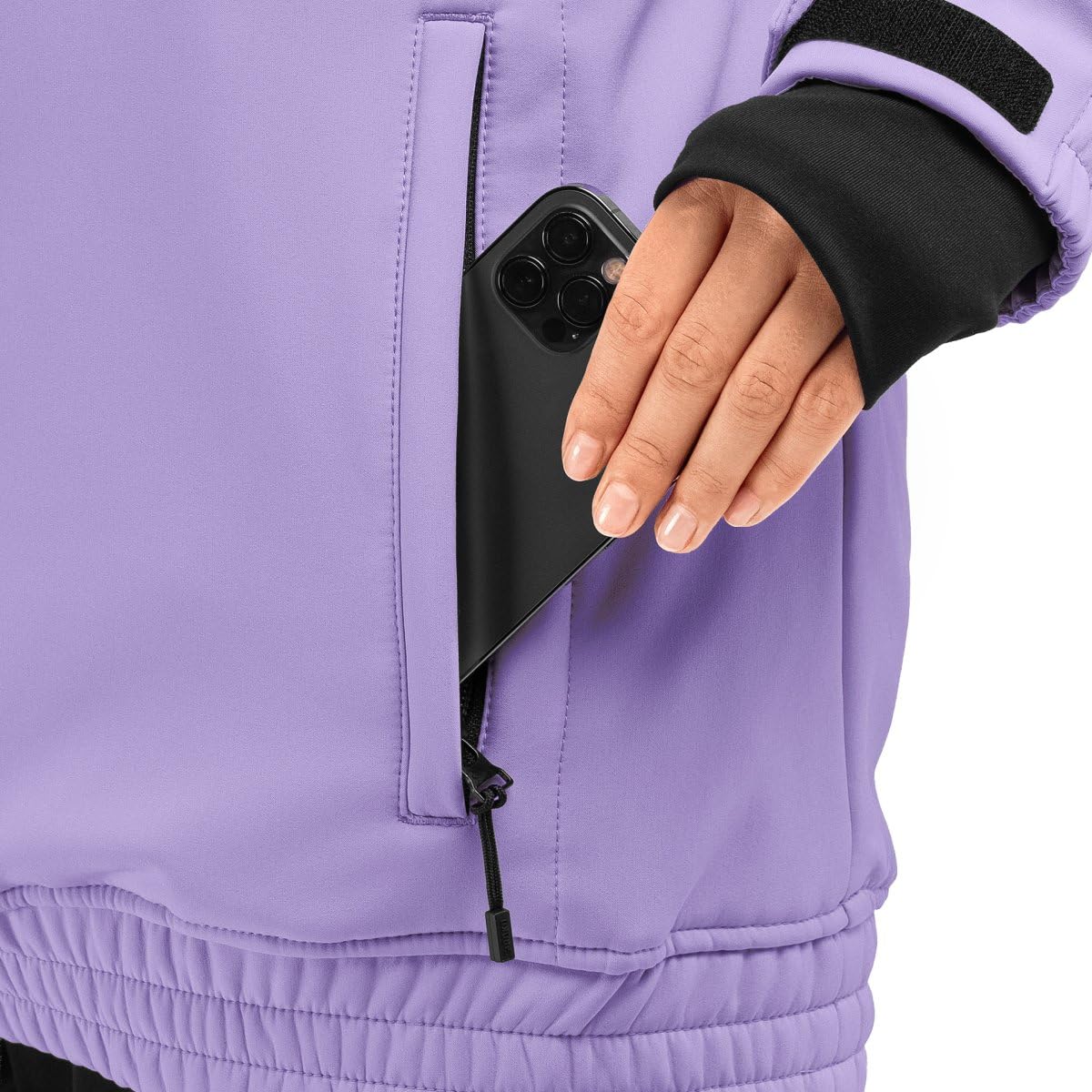 SIROKO - Veste de Snowboard pour Femme W1-W Snowy