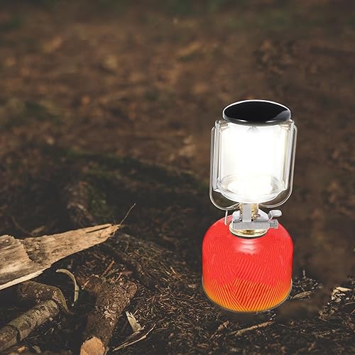 Miniatura 4 de Linterna de gas de propano para campamento, lámpara de gas portátil para exteriores, pequeña linterna de gas con bolsa de almacenamiento para