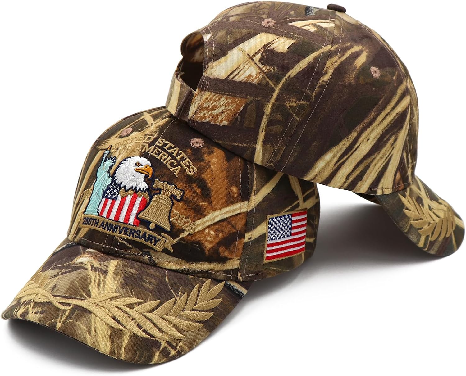 United States 250 Anniversary USA Hat, 1776-2026 Adjustable Embroidered Patriotic Hats 250 American Hat for Men Women - Image 6