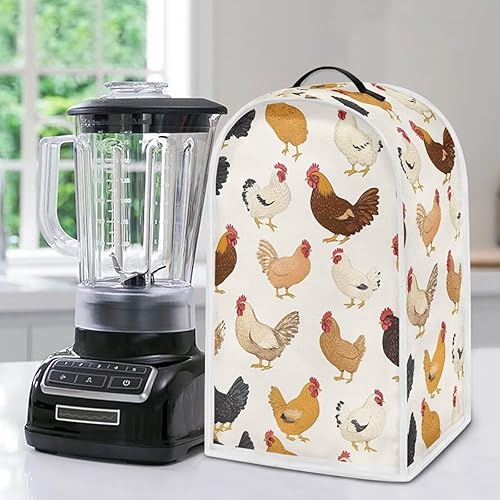 Vista 137 de doginthehole Hummingbird Blender Covers for Kitchen, Washable Appliance Covers Anti Fingerprint Stain Resistant Polyester Blender Dust Cover