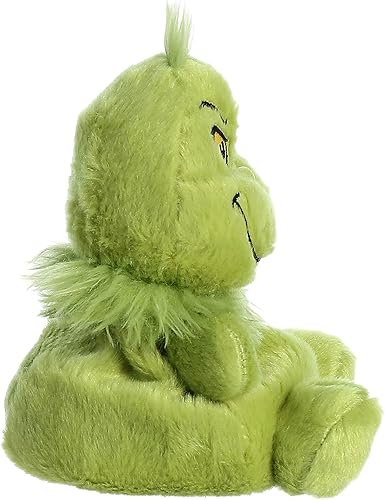 Miniatura 3 de Aurora Whimsical Dr. Seuss Palm Pals Grinch - Peluche con licencia oficial para juegos imaginativos, perfecto para niños y adultos, color verde, 4.5
