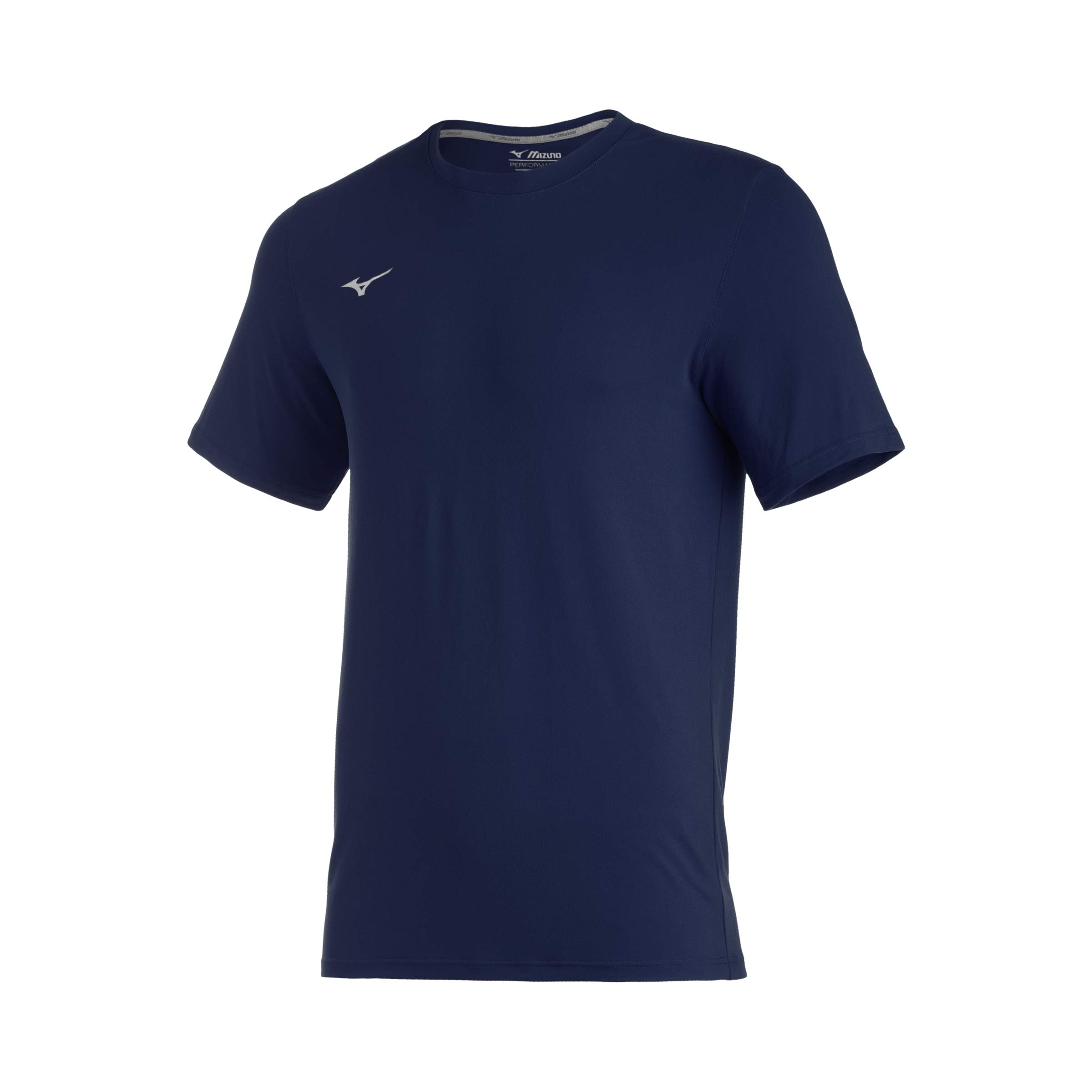Mizuno Comp Diamond Short sleeve Crew, Navy, X-Large