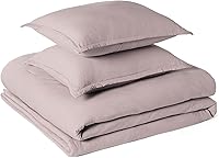 Vista 29 de Yaxa Basics - Juego de edredón de microfibra cepillada, extra suave con textura natural, 3 piezas, tamaño Queen/Full, verde