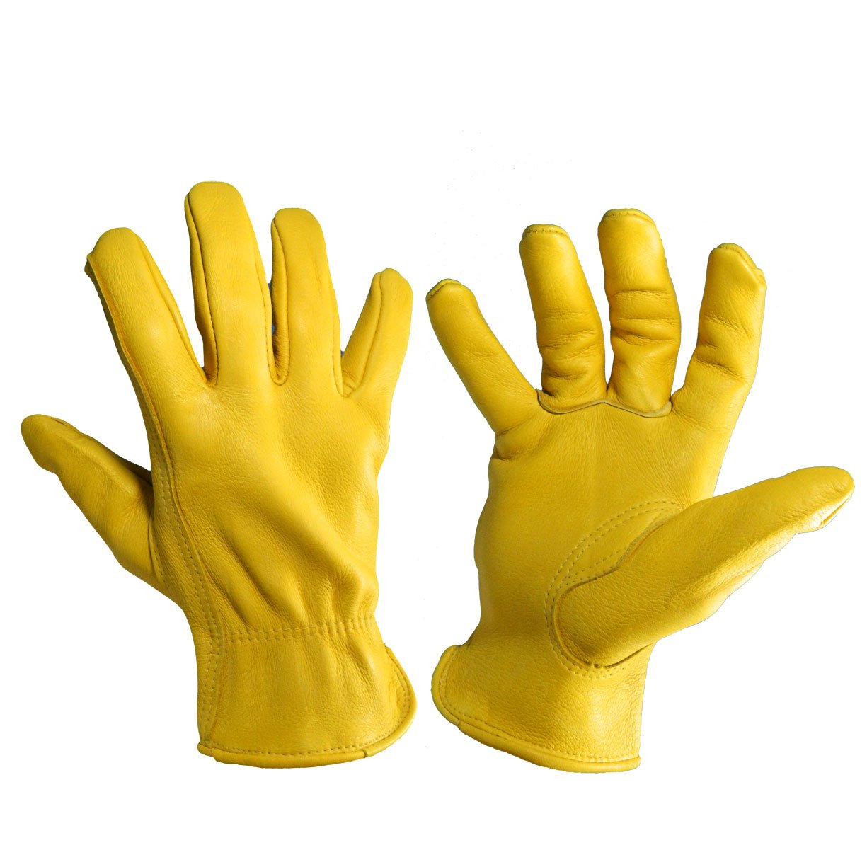 Global Glove 3200D Deerskin Premium Grade Driver Glove with Slip-on Cuff and Keystone Thumb, Work, Extra-Small (Case of 72)