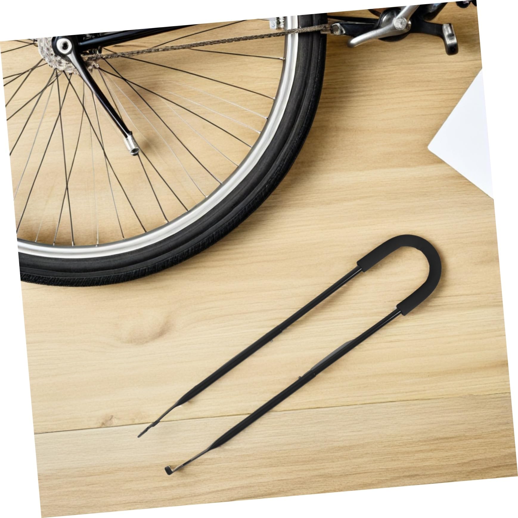 SUPVOX Varilla De Empuje De Equilibrio De Bicicleta Manillar De Entrenamiento De Seguridad para Bicicletas Infantiles Material Metálico De Alta Resistencia para Aprender