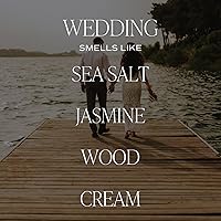 Vista 24 de Sweet Water Decor Mr. + Mrs. Candle - Vela perfumada de pimienta dorada, hoja de clavo, nuez moscada y lavanda para el hogar, tarro transparente