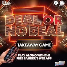 Tv Board Games - Deal or No Deal - The Game That Brings You the Full Deal or No Deal Experience - Dimensions 20 X 20 X 7.5cm Approx.