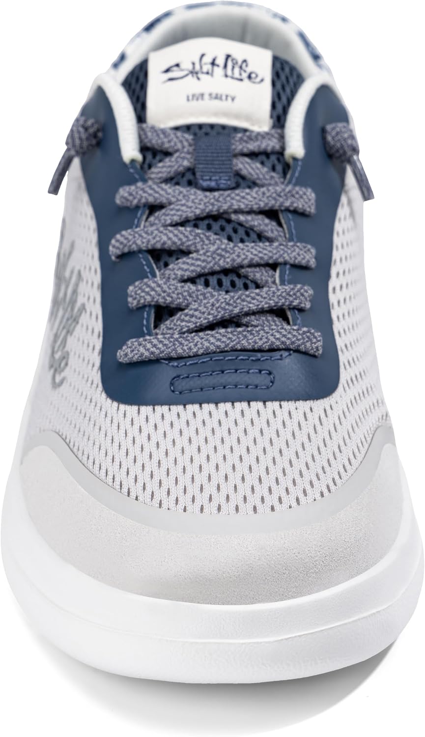 Salt Life Men’s The Jetty Sport Sneaker – Lightweight Mesh Upper, EVA Midsole, Coastal Performance Design