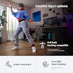 HTC Vive Focus Vision — Mixed Reality and PC VR Headset + Controllers
