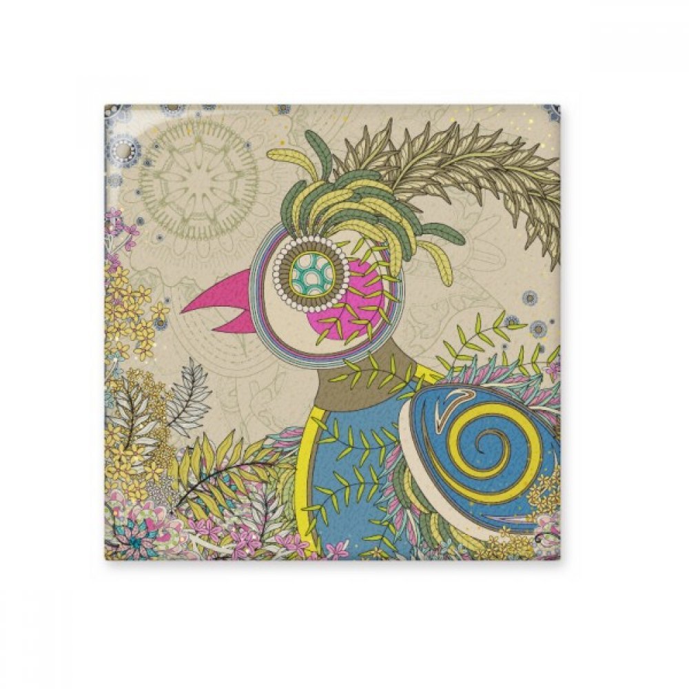 Carrelage salle de bains et cuisine motif Ukiyo-e Japon en céramique Bisque L