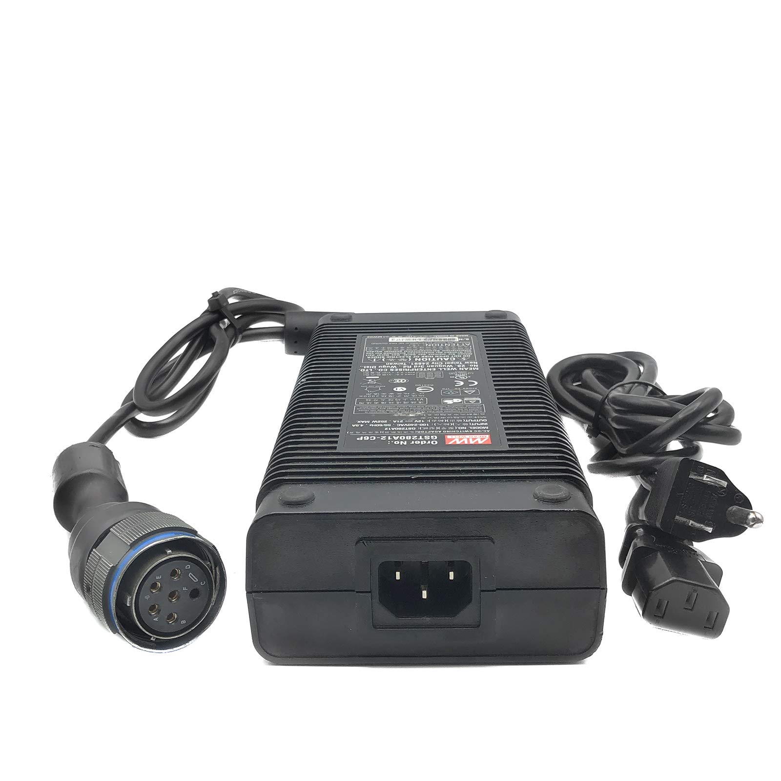 Amazon.co.jp: Mean Well GST280A12-C6P AC/DCアダプター 12V 21A 252W