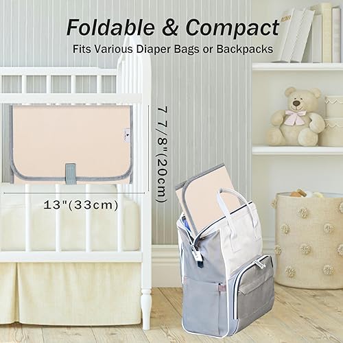 Miniatura 4 de Cambiador portátil, cambiador de pañales, cambiador de bebé para recién nacido, bonito regalo de bebé por Vivilov