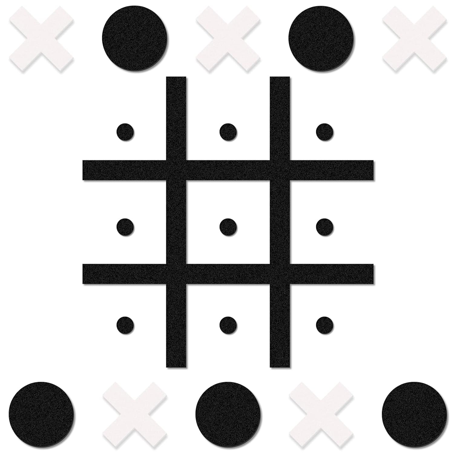 Tic Tac Toe WallMount Game Amazon.in Toys & Games