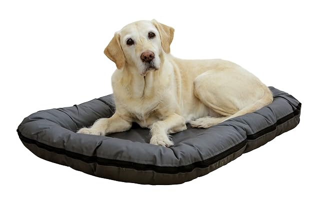 Foto 2 de 4 de Kerbl Pet Cojín Oxford Place Gris, 100 x 70 x 15 cm