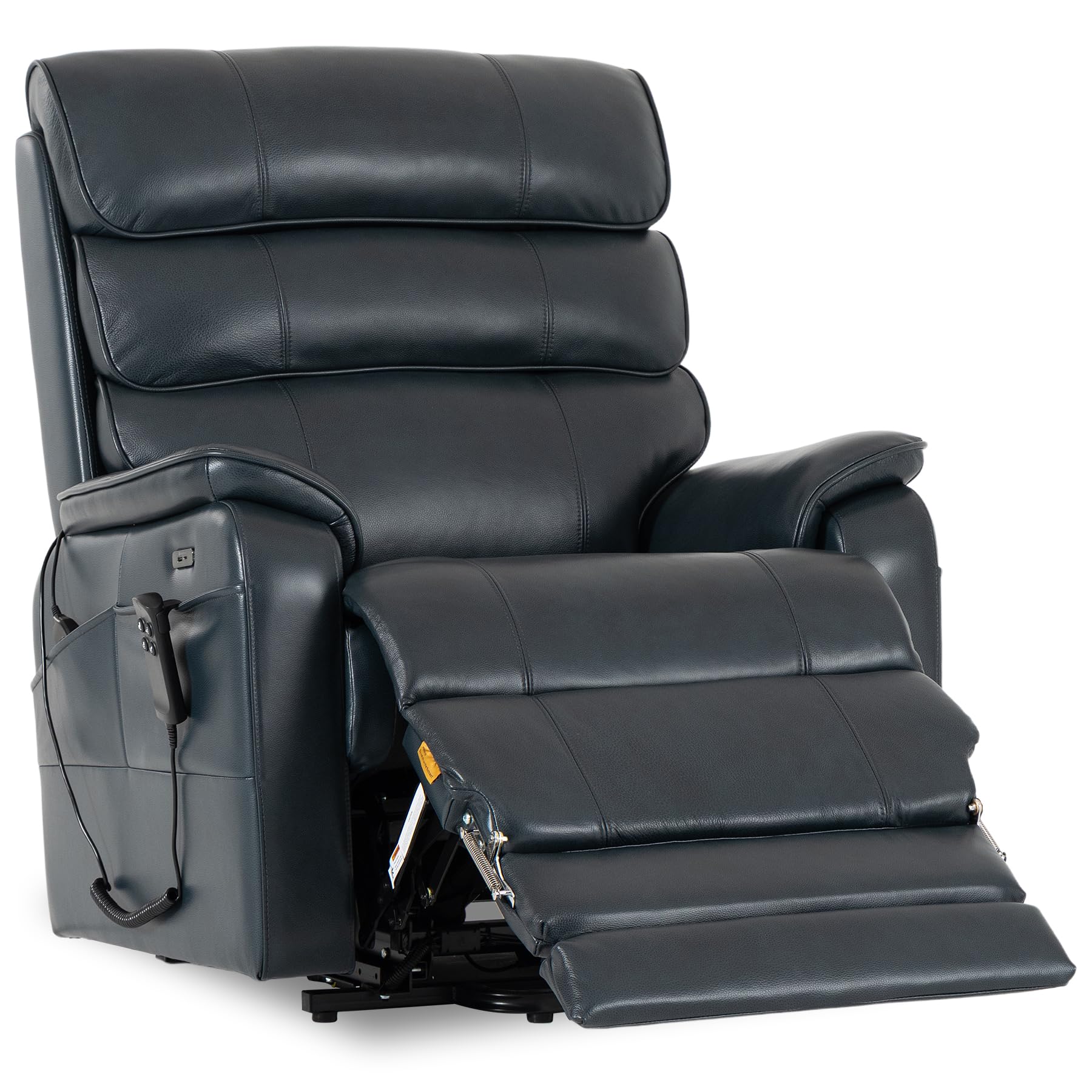 DYNOX Genuine Leather Dual Motor Lift Recliner